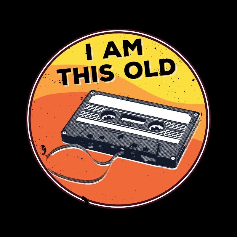 I am this old floppy disk 80s retro