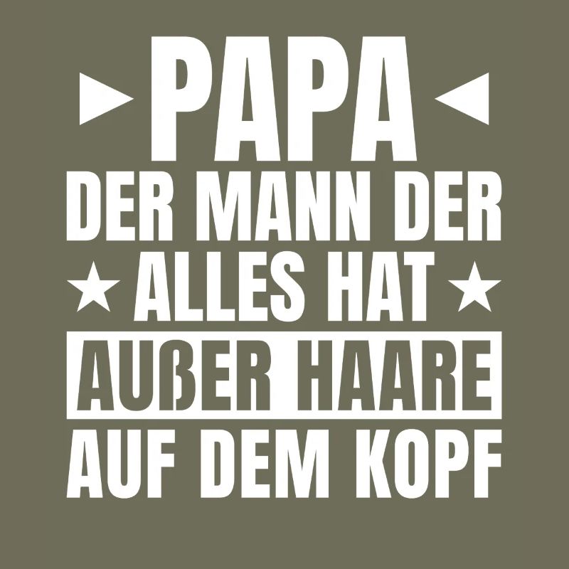 Dad with Bald Saying Father's Day