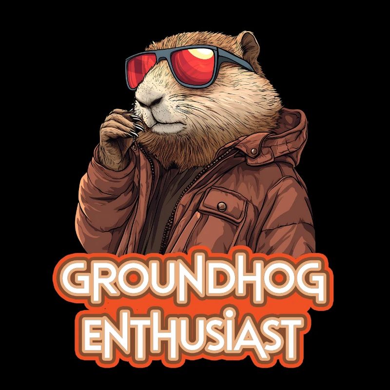 Groundhog Enthusiast – Sonnenbrille
