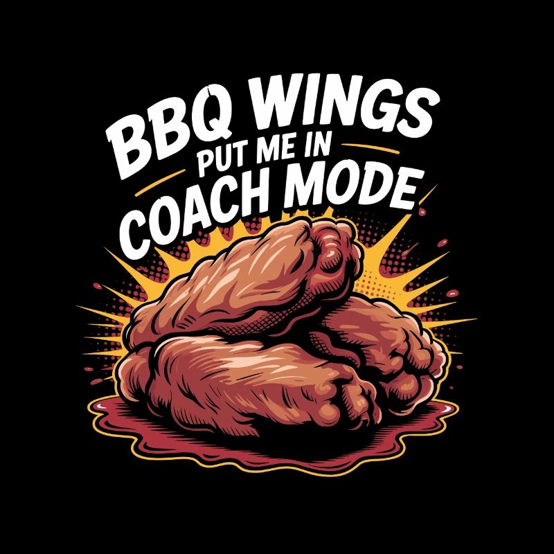 Chicken Wings Party Matchday Design