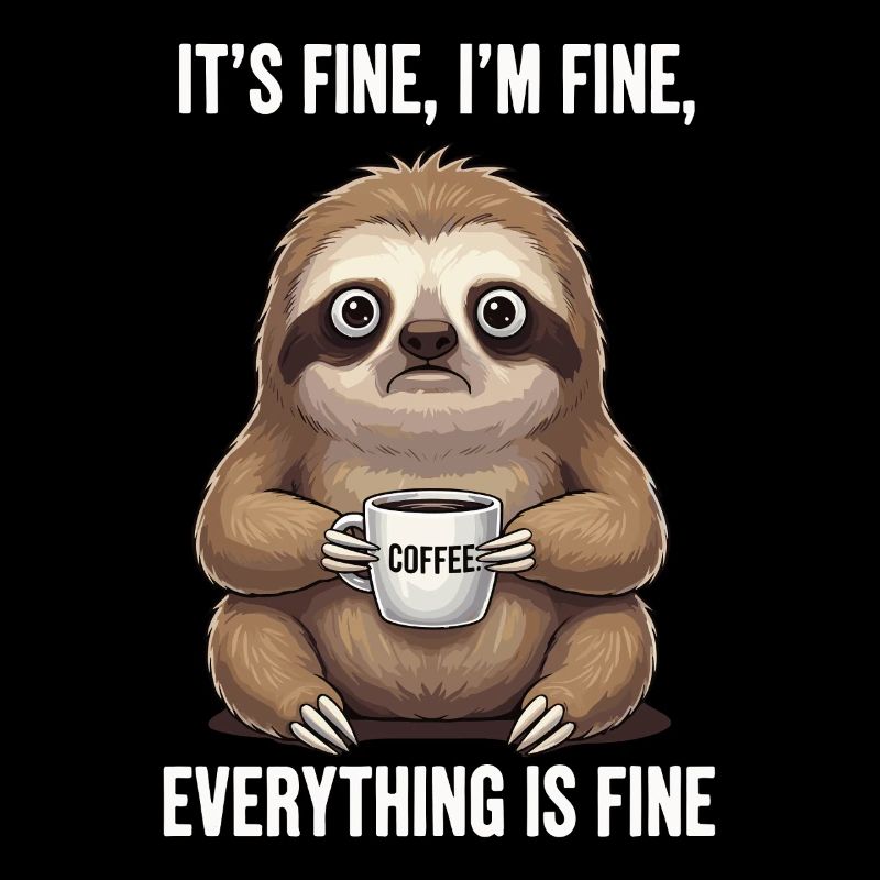 Ça va, ça va, humour de paresseux de café