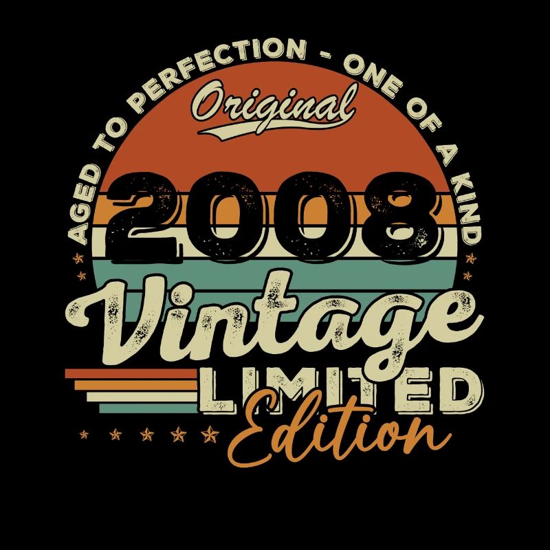 2008 Vintage Retro Birthday Gift