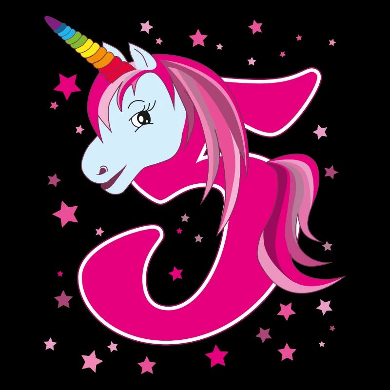 Einhorn,  5 Jahre alt, 5. Geburtstag, Kind