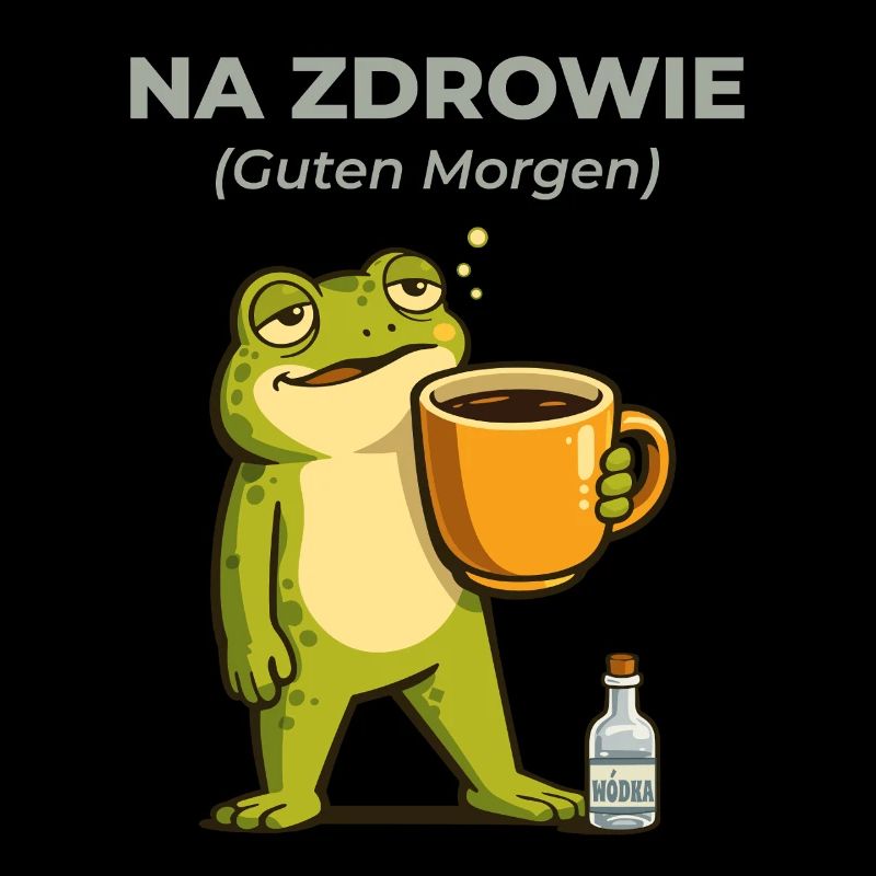 Frog Na zdrowie Café & Vodka Humour
