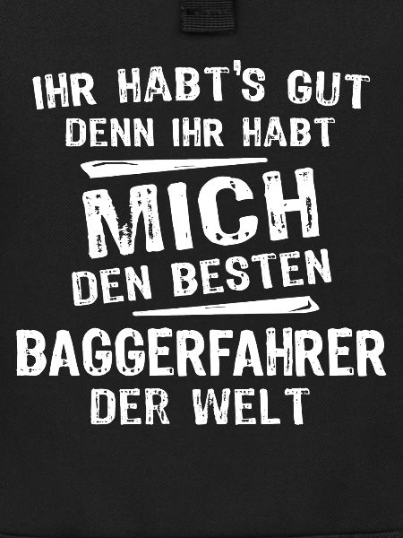 Baggerfahrer
