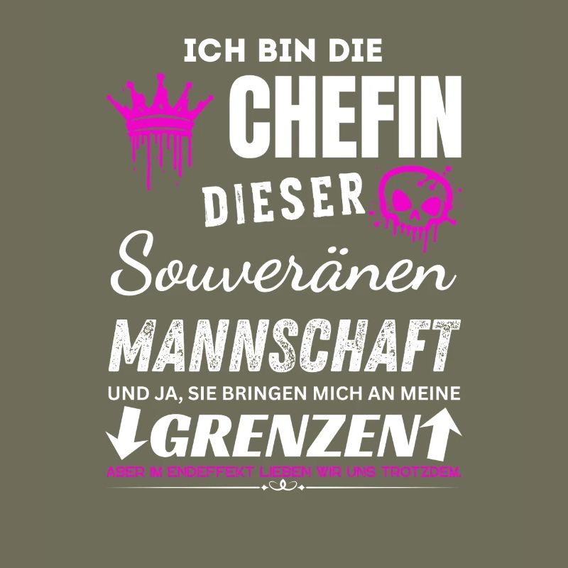 Chefin der Souveränen Mannschaft Chefin Geschenke
