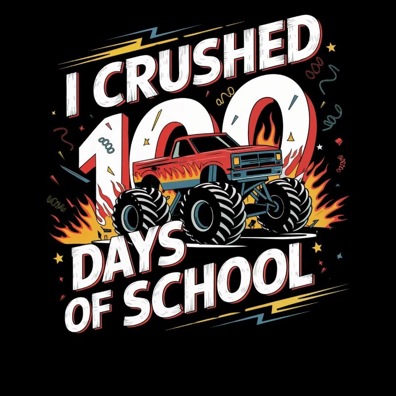 Monster Truck 100 Tage Schule