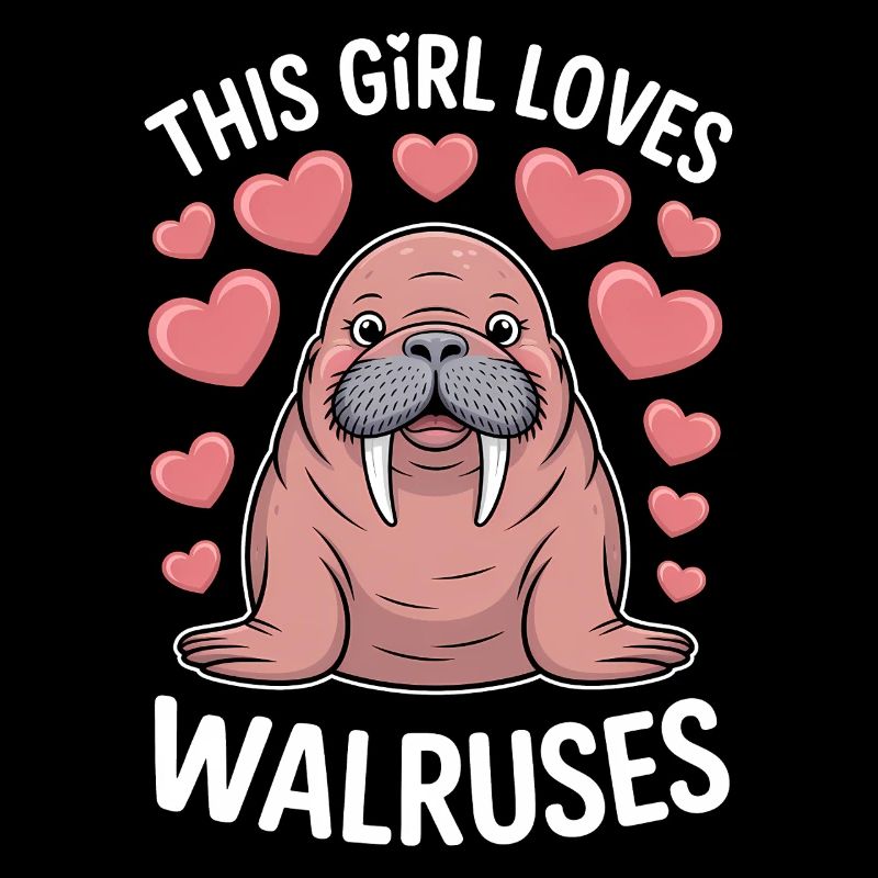 Walross Spruch Walrosse Lustiges Walross Geschenk 