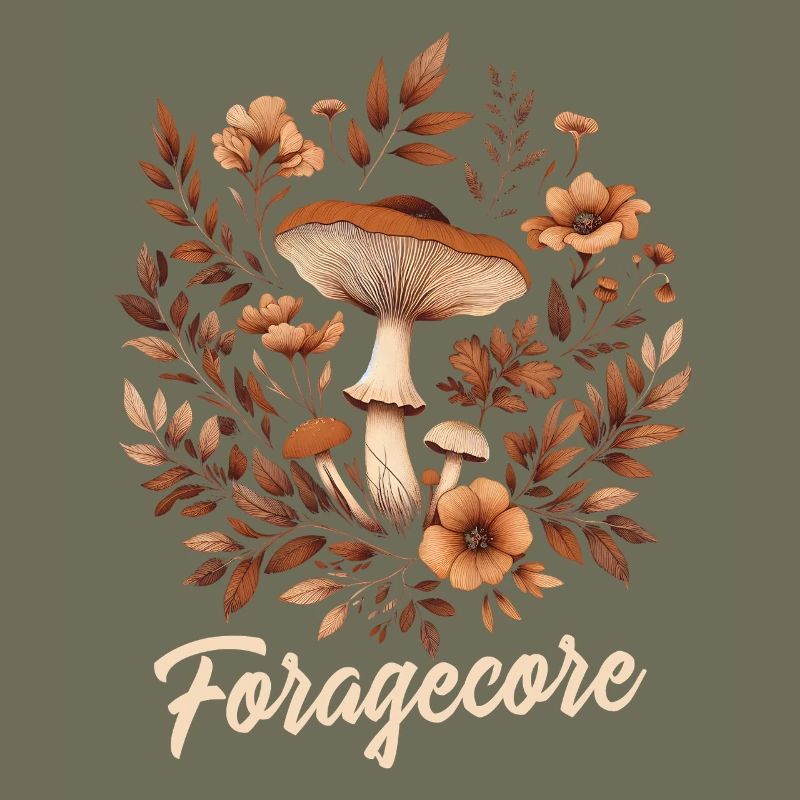 Esthétique des objets de collection | Automne de la forêt de champignons