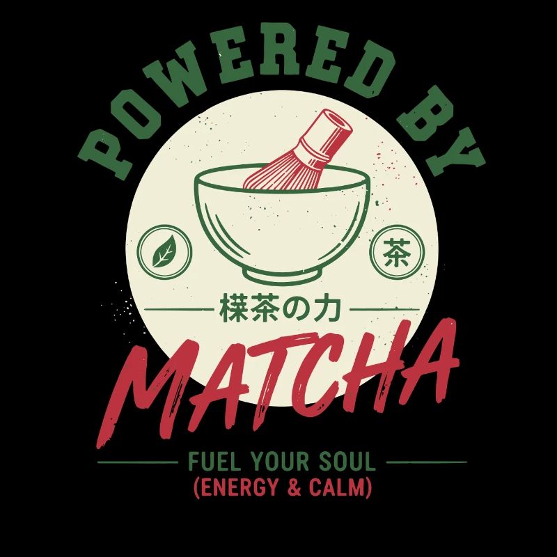 Alimenté par le matcha Alimente votre énergie d’âme et calme