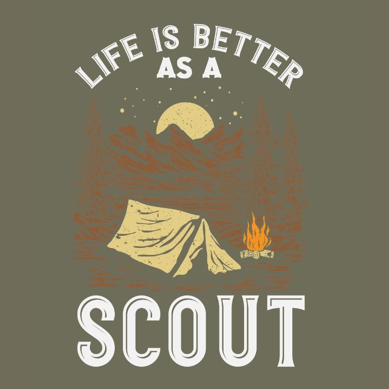 Life Is Better Than a Boy Scout Camp Tent