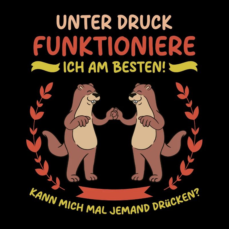 Süßes Otter Design
