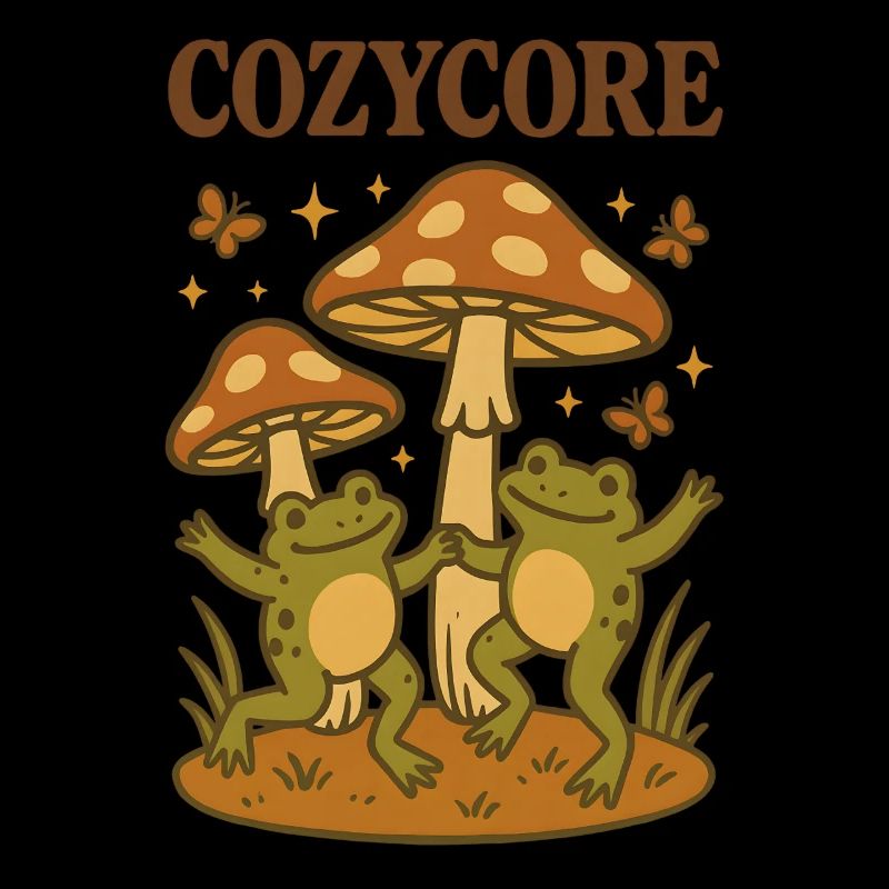 Cozycore Frogs & Mushrooms | Cottagecore