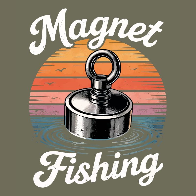 Magnet fishing