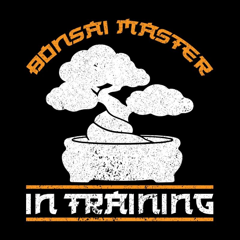 Bonsai Master In Training Zen Gardener Design