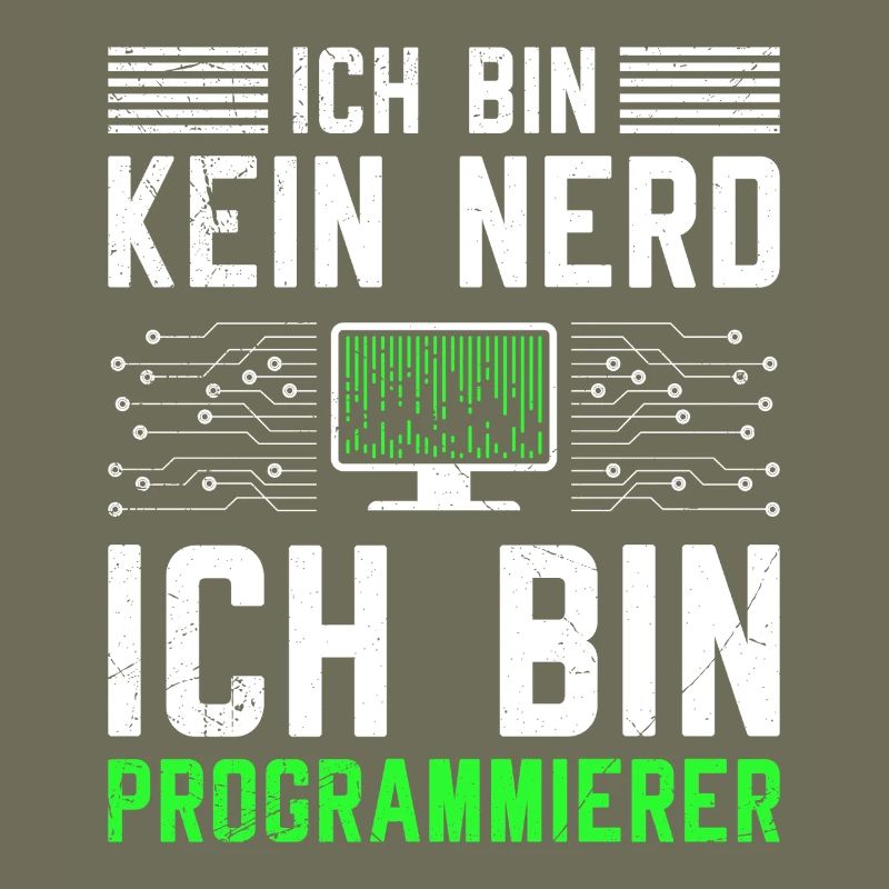 Computer ICH BIN KEIN NERD ICH BIN PROGRAMMIERER