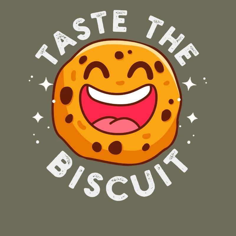 Cheerful Cookie Emoticon-Logo