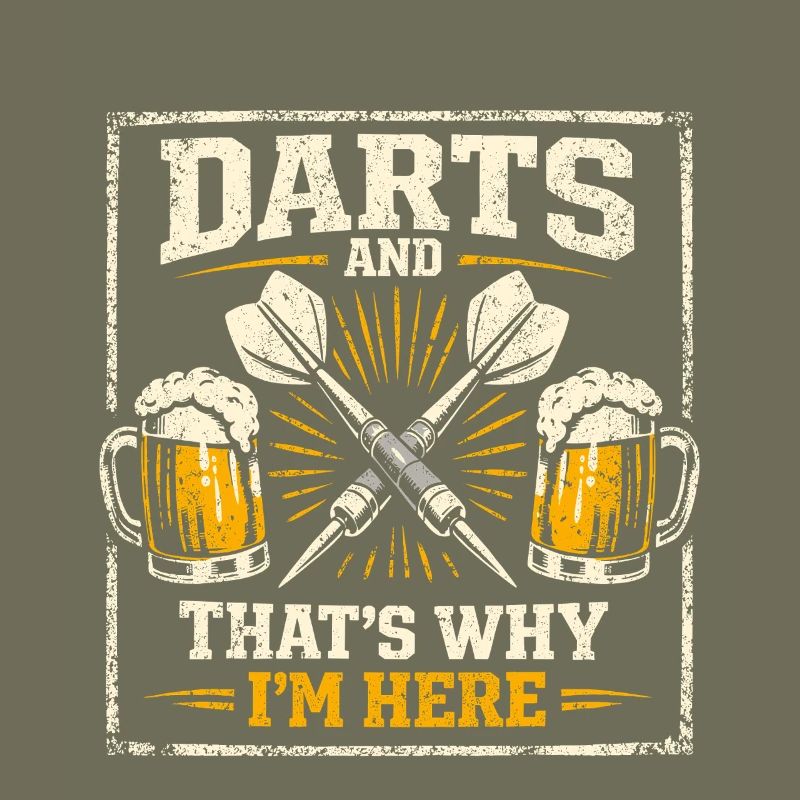 Darts and Beer Deshalb bin ich hier