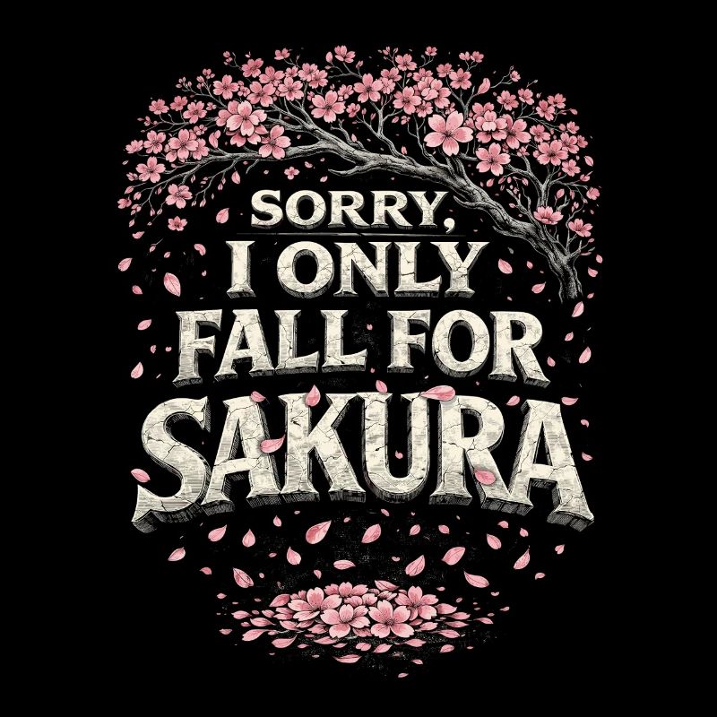 Fleurs de cerisier Je ne tombe que pour Sakura