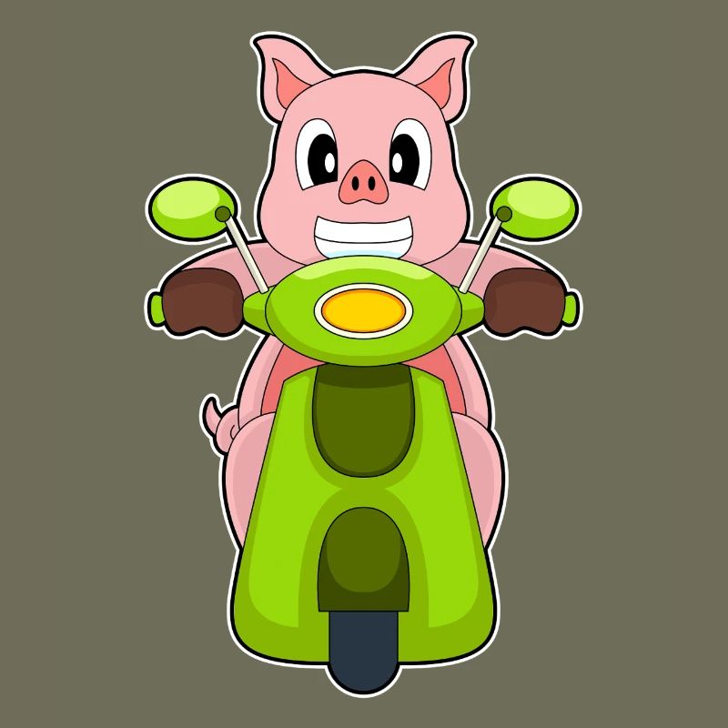 Pig Scooter