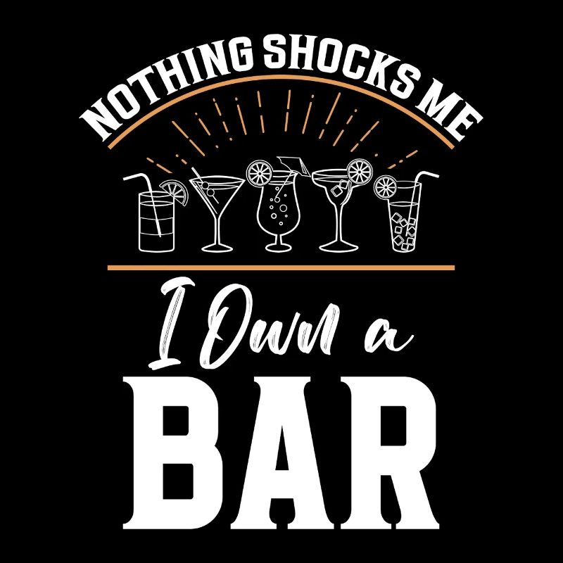 Propriétaire de pub, barman, cocktail, barmaid, bar