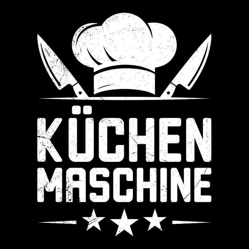 Vêtements de chef MACHINE DE CUISINE Fun