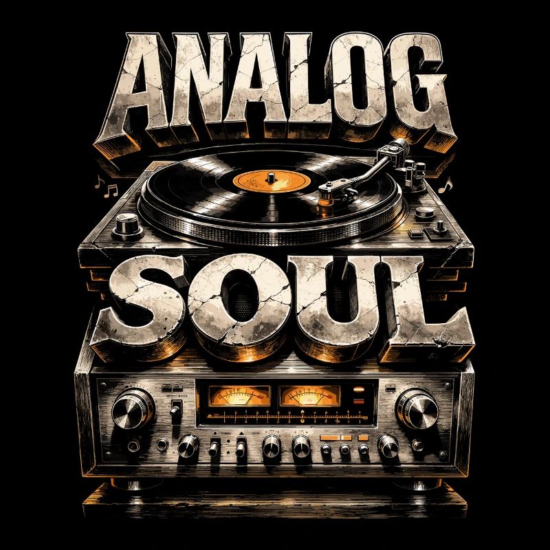 Collectionneur de vinyles, collectionneur de disques Analog Soul