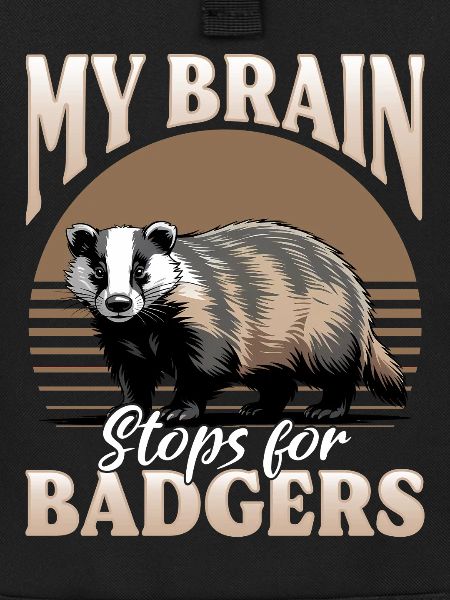 Funny Animal Badger