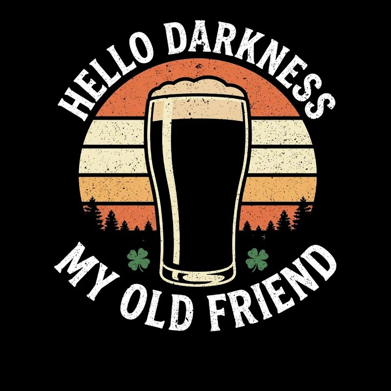 Hello Darkness My Old Friend Trinkt Stout-Bier
