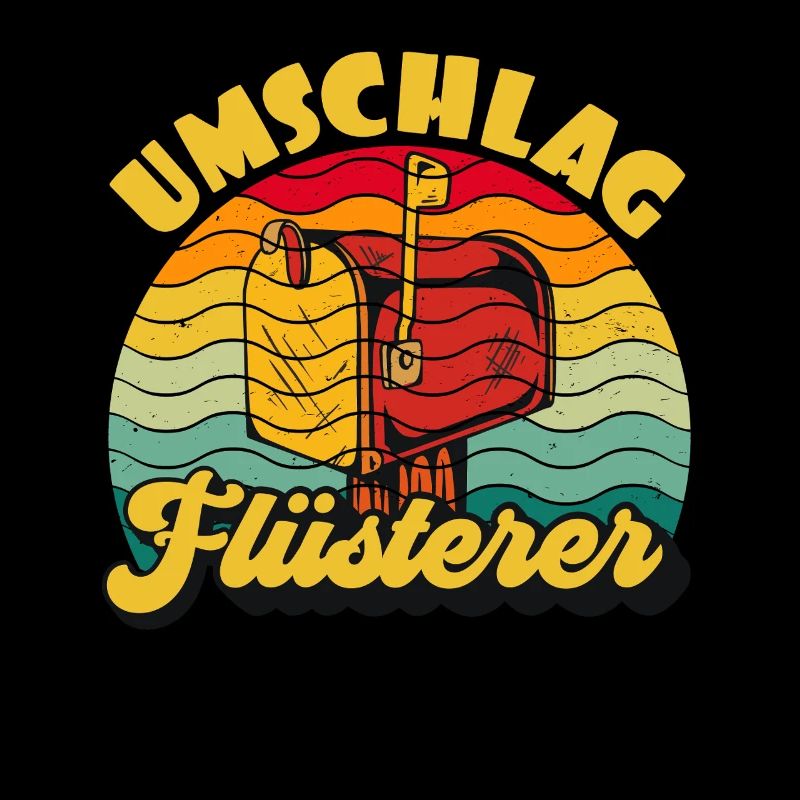 Briefträger UMSCHLAG FLÜTERER LUSTIG