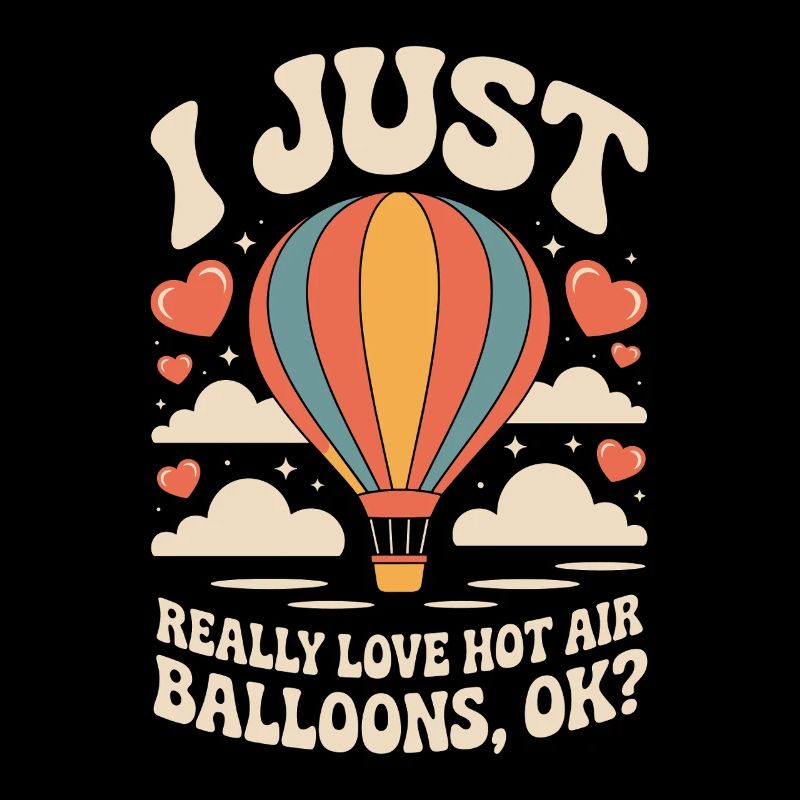 L’amour des ballons dans le ciel