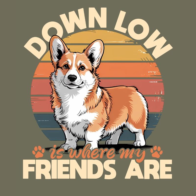 Funny Dog Breed Corgi