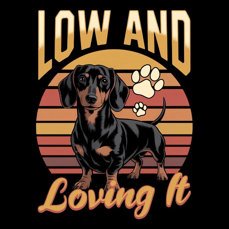 Funny Dog Breed Dachshund