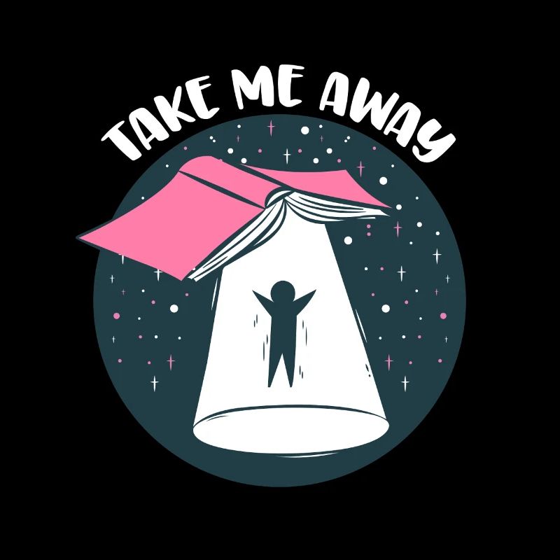 Funny Book UFO Take Me Away - Reader Bookaholic