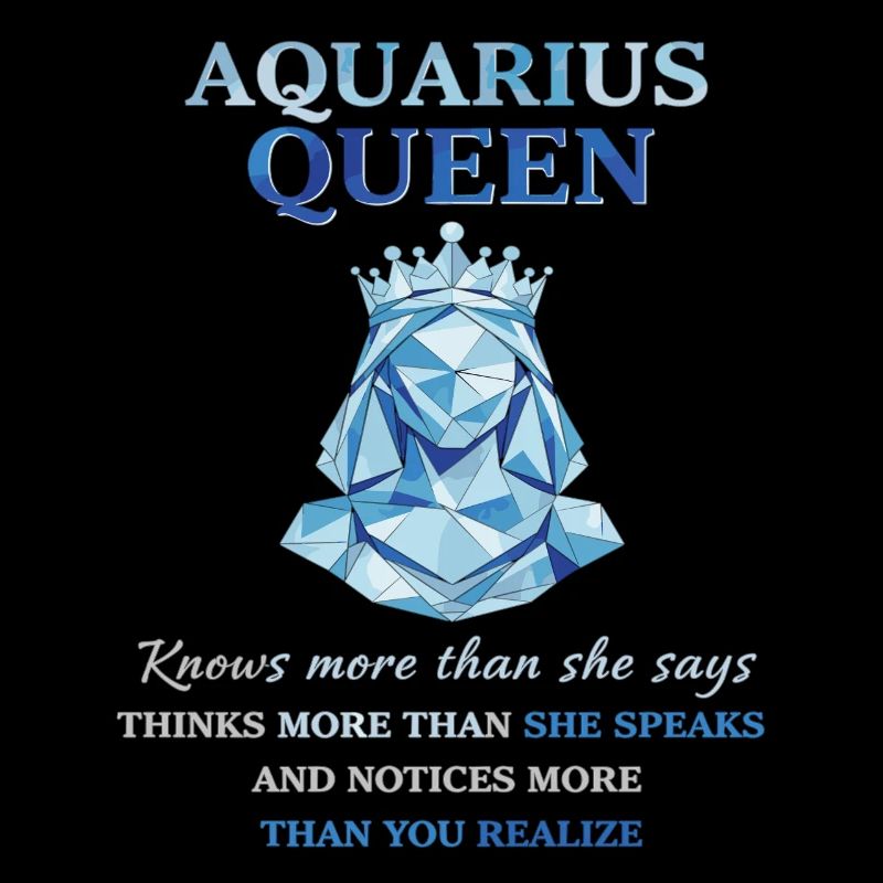 Aquarius Queen Sternzeichen Wassermann