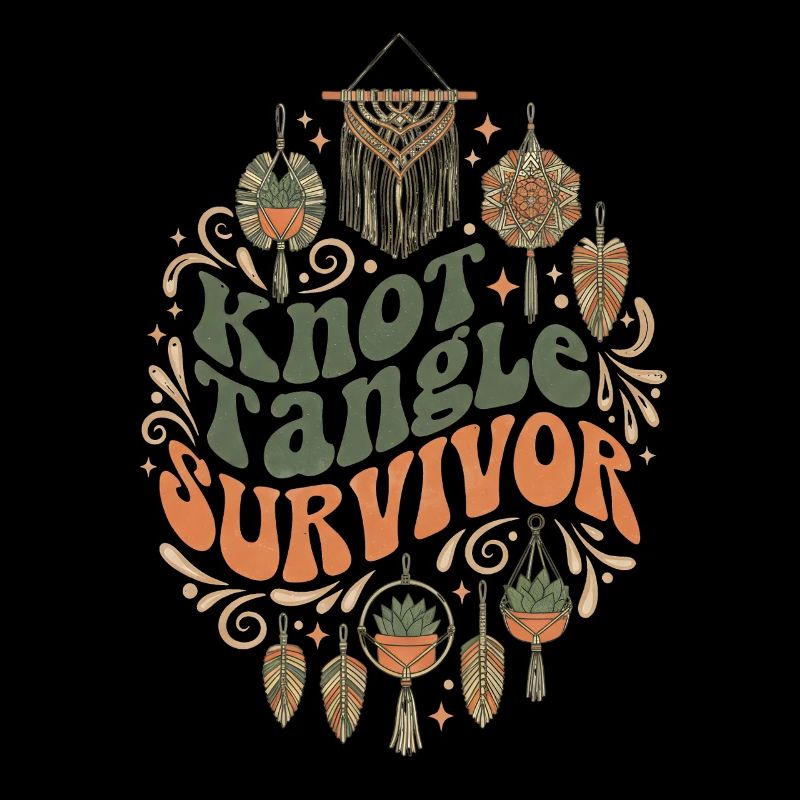 Knotenchaos überlebt | Makramee Boho