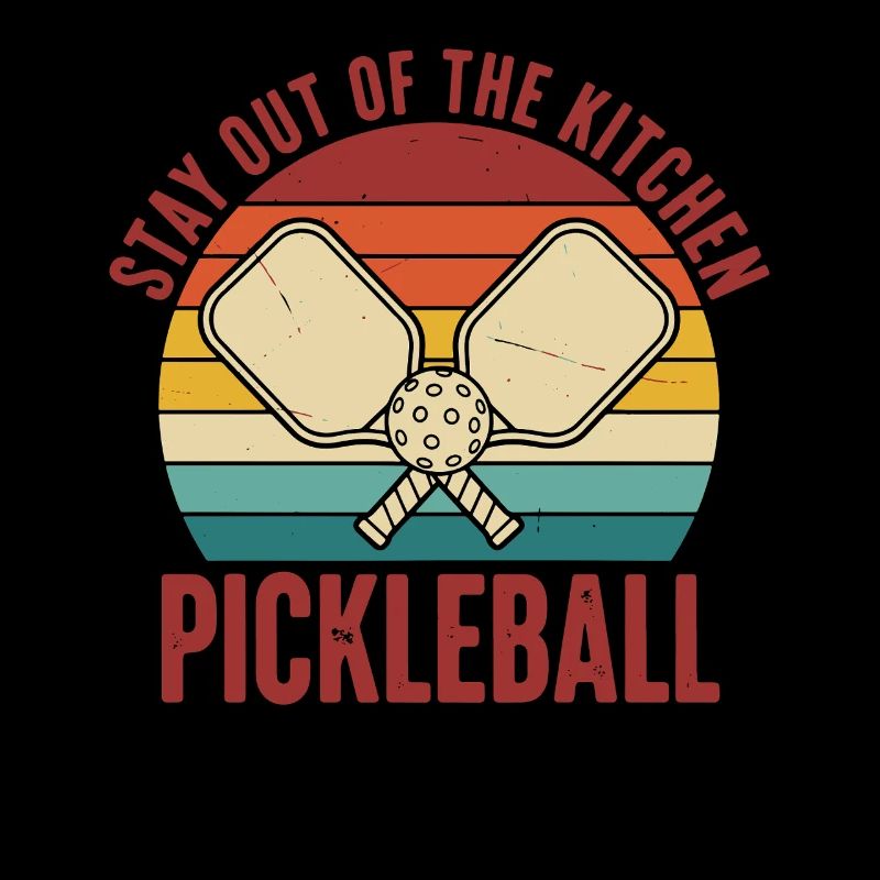 Pickleball : Reste hors de la cuisine Jeu drôle