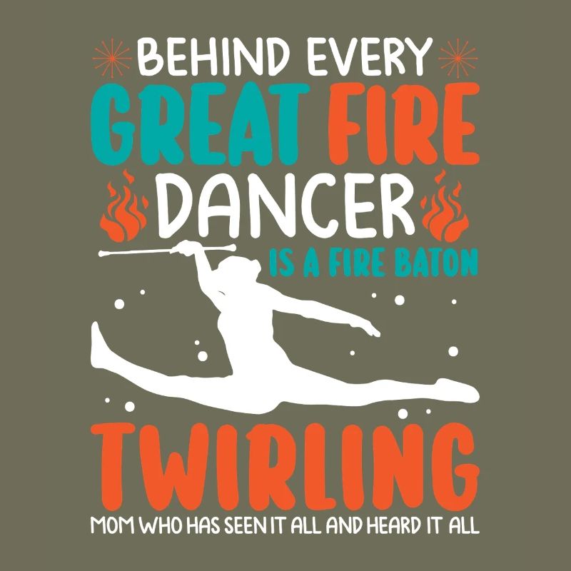 Dancing Vortex Dance School Fire Stick Dancer