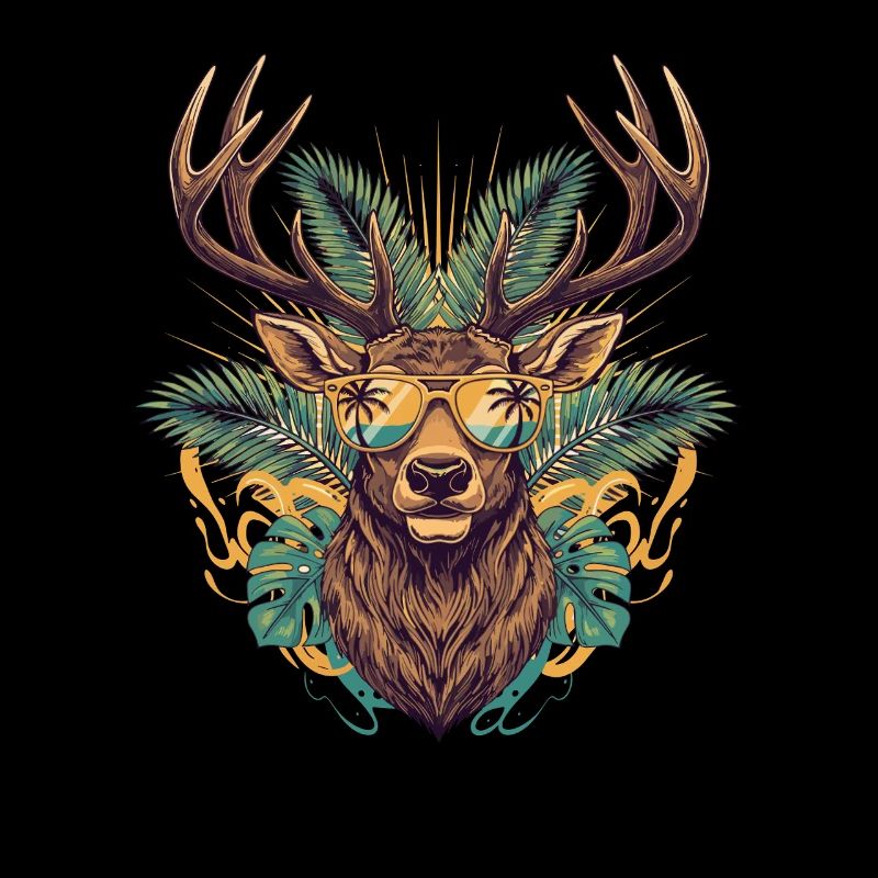 Deer Tropical Sunglasses