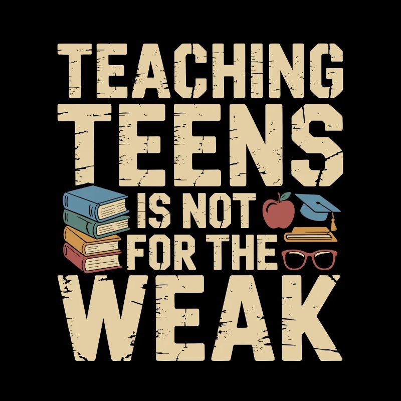 High School Teacher Teaching Teens School Teacher