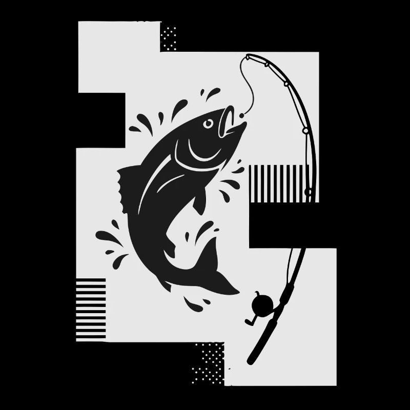 Canne à pêche au poisson