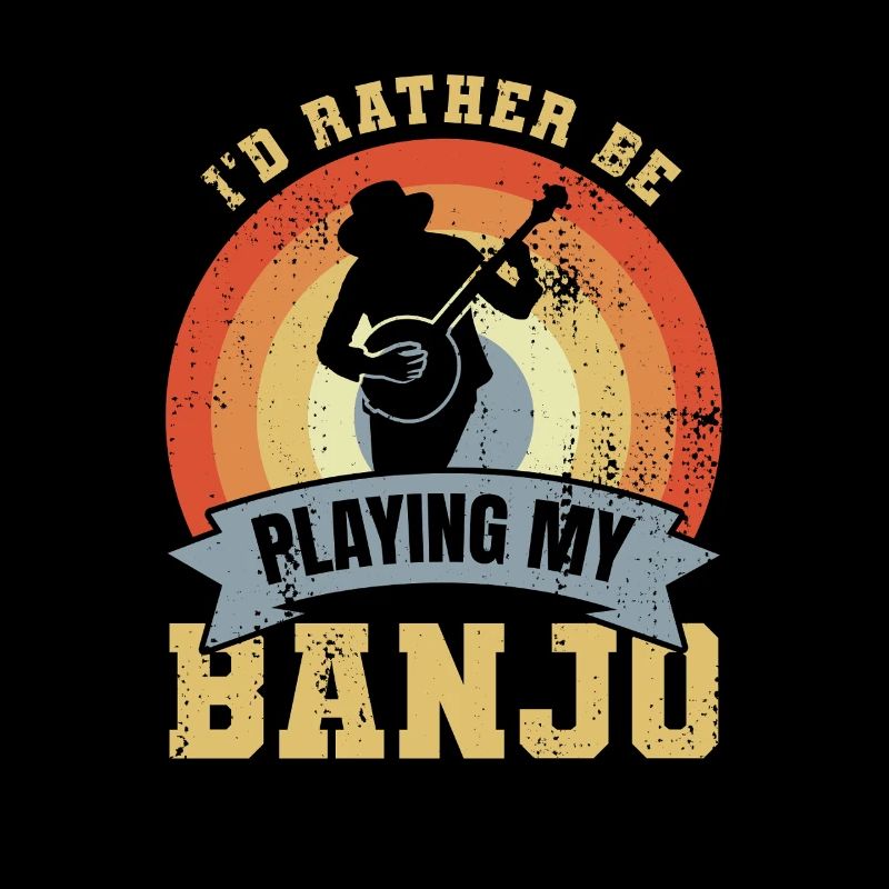 Banjo Spieler Witz