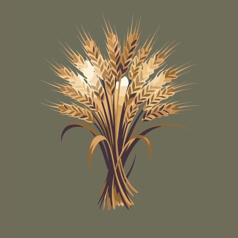 Motif d’automne de l’automne des épis de blé de la grappe de blé pour