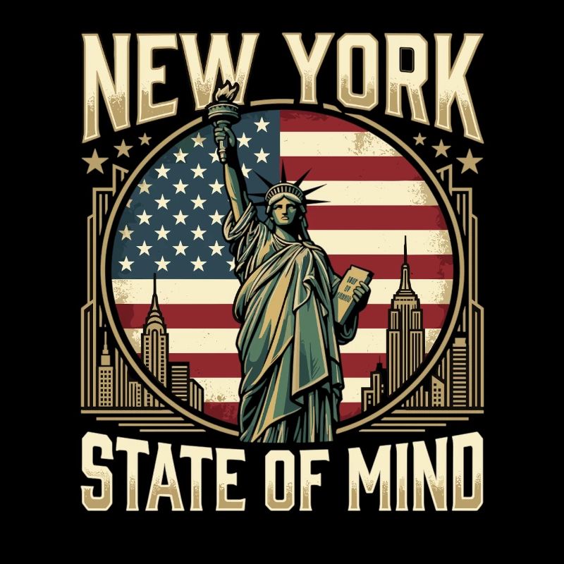 Cadeau vintage de la Statue de la Liberté de New York