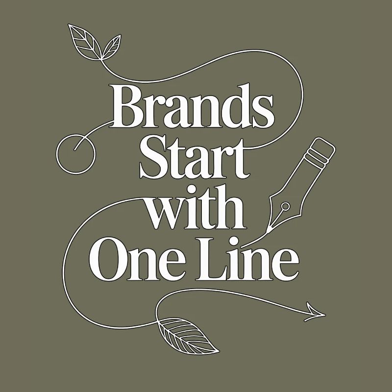 Les marques de designers de logos commencent avec le graphiste