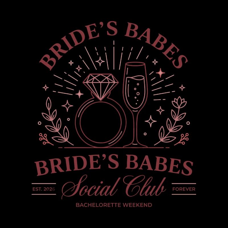 Bachelorette Shirt Bride Squad JGA Geschenk