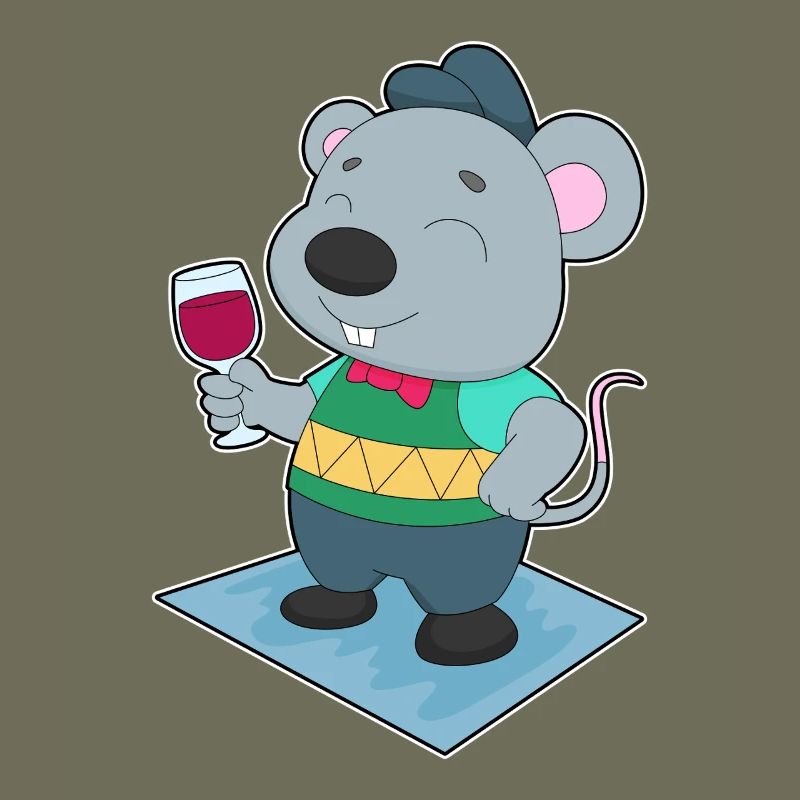 Mouse Red Wine