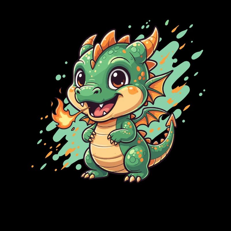 Petit Charme du Dragon de Feu
