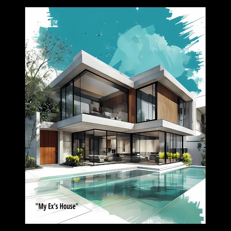Ex' moderne Villa am Pool