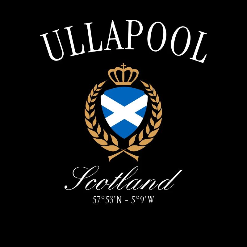 Ullapool Schottland Wappen Krone – Reise Souvenir